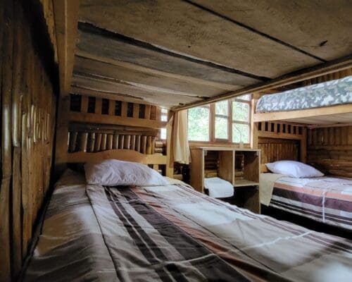 Bunkbeds at Eco Cabañas Junin